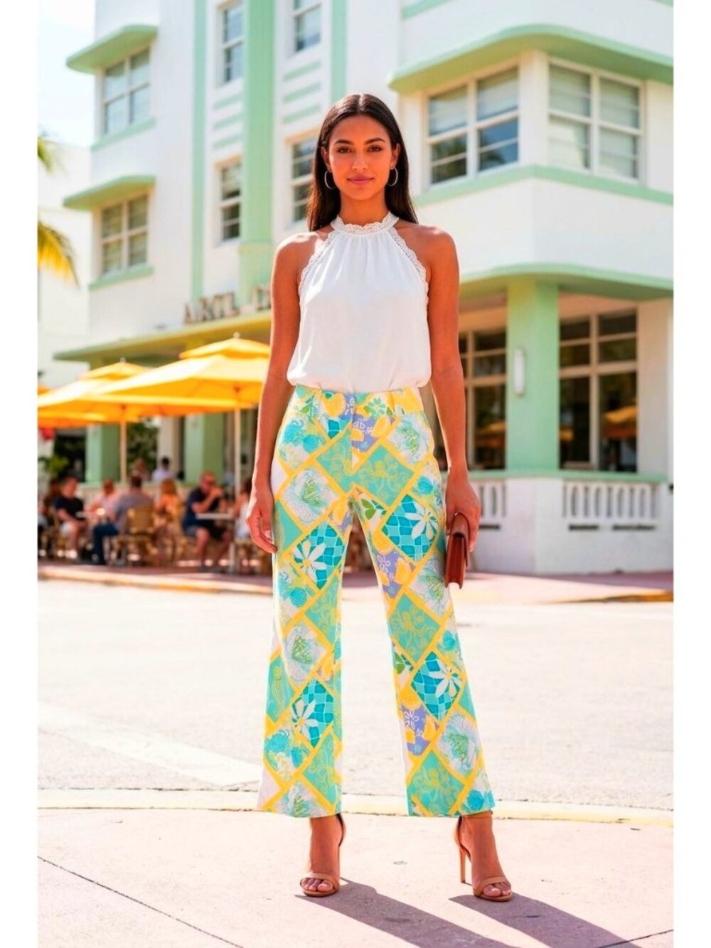 Lilly Pulitzer Capri Pants (SKU#2106)